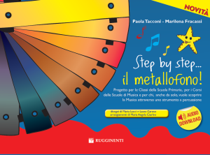 Step by Step...Il Metallofono! (con audio in download)