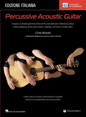 Percussive Acoustic Guitar (con video in streaming) - Edizione Italiana